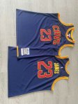 Maillot de Basket #23 Lebron James 2015-16 Cavaliers authentique Marine